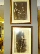 Pair of Framed Photographs of Children
