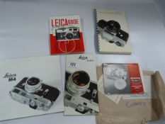 Lieca M4 Camera Catalogues and Guides - To be sold with 414