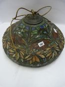 Tiffany Style Lamp with Floral Decoration