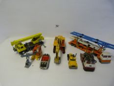 Dinky Transporter - Crane and other Dinky Toys
