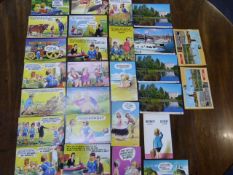25 Bamforth and 6 Hull Postcards