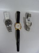 3 Gents Wrist Watches