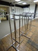 *Chrome Swastika Style Garment Rail