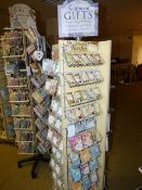 *Spinning Display Stand containing Personalised Gifts - Bookmarks etc