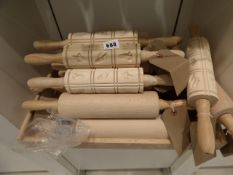 *Assorted Rolling Pins and Biscuit Moulds