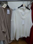 *4 Knitted Tops , 2 Pink and 2 Taupe