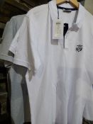 *2 White & 5 Grey Polo Shirts