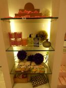 *Contents of 4 Shelves includes Soaps - Candles etc