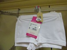 *9 Pairs of Ambra Body Soft Pants - White
