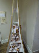 *Eiffel Tower Style Display Stand with Gold Trim