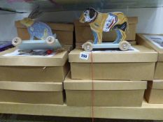 *12 Emily Maude Pull Along Toys on Wheels