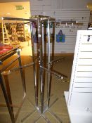 *Chrome 2 Tier Garment Rail