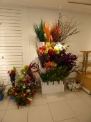 *Large Quantity of Dried Flowers and Arrangements