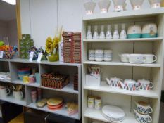 *2 Painted Display Shelves