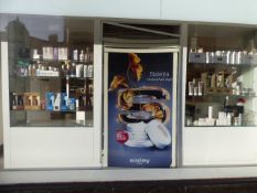 *Contents of Window Display on 6 Shelves include Assorted Soaps - Scented Candles etc