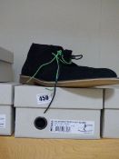 *Pair of Navy Blazer Size 10 Suede Shoes