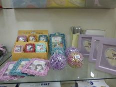 *Magnetic Picture Frames - Shattered Glass Ornaments -  etc