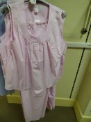 *7  Slenderella Sleeveless Pyjama Sets