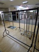 *6ft Sectional Garment Rail