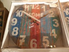 *Shabby Chic Style Small Wall Clock RRP £12.00