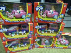 *6 Assorted Wow Children's Toys including Poppy's Pony Adventure - Whizz Around Amy etc