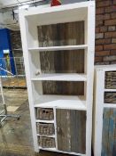 *Angels Open Shelf Unit over Cupboard & 3 Baskets RRP £649.00