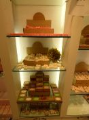 *4 Shelves containing Scented Soaps