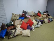 *9 Boxes and 2 Bags containing Assorted Scatter Cushions