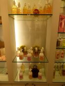 *3 Shelves containing Liquid Soap and Hand Moisturisers