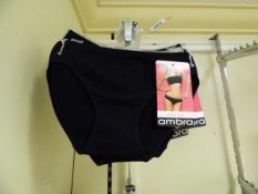 *11 Pairs of Ambra Hipster Briefs