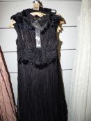 *30 Black Full Length A Star is Born Dresses with Beaded and Sequin Detail