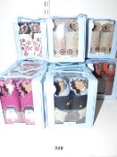 *14 Pairs of Robeez Size 18-24 Months Children's Shoes