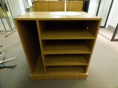 *Shop Serving Counter in Light Oak Finish