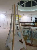 *Eiffel Tower Style Display Stand - White