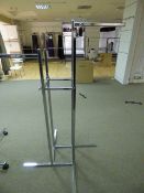 *Chrome Swastika Style Garment Rail