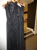 *5 x A Star is Born Full Length Black Sequin Evening Dresses