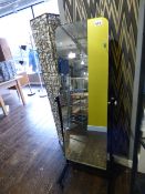 *Cheval Mirror on Tubular Metal Stand