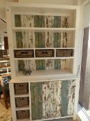 *Reclaimed Timber Shabby Chic Style Angels Cabinet 2 Door with 6 Drawers £1195.00 RRP