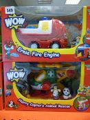 *4 Wow Assorted Children's Toys including Mix and Fix & Harry's CopterAnimal  Rescue