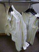 *4 Cotton Cream Jackets and 5 Cream Vest Tops