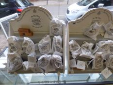 *2 Display Stands containing Beskidy Mountains Wood Toys