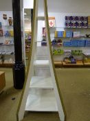 *5 Tier Eiffel Tower Style Display Stand with Gold Trim