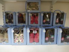 *21 Pairs of Robeez 6-12 Months Children's Shoes in Mixed Styles