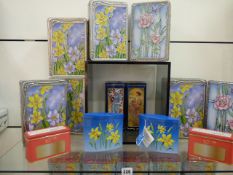 *Quantity of Moorcroft Design Tins containing Cookies