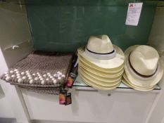 *Panama Hats and Felt Table Mats