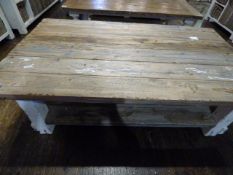 *Reclaimed Timber Shabby Chic Style Angels Occasional Table RRP £595.00