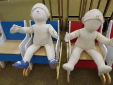 *Pair of Children Mannequins