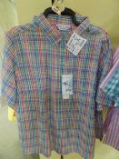 *7 Double Two Lady's Blouses - Checked