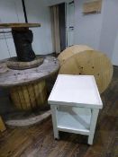 *3 Cable Reels  and Mobile Table