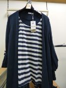 *5 Fransa Combination Vest and Cardigan Tops